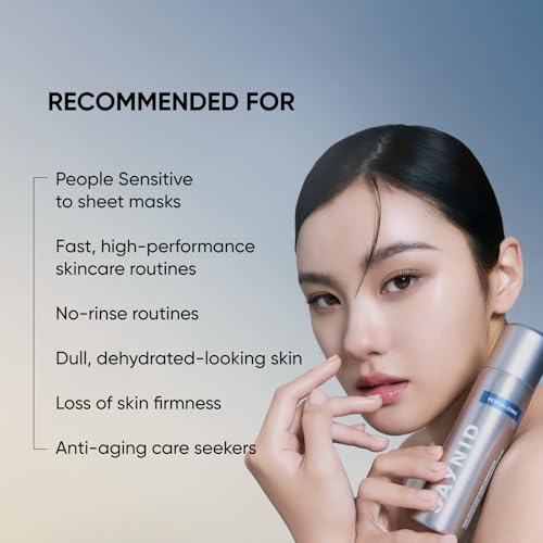 PDRN Revitalizing CO2 Bubble Serum Mask, 60ml | 2.02 fl.oz. | Fast-Absorbing Bubble Texture | Instant Glow, Skin Barrier Repair & Deep Hydration | Lightweight High Moisture Korean Skincare