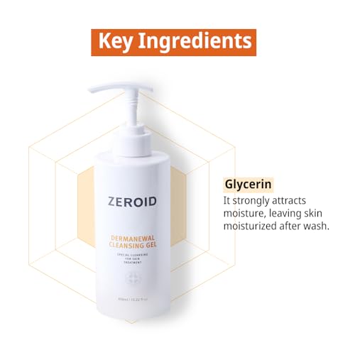 Hypoallergenic Gel Facial and Body Cleanser - Deep Hydration, pH-Balanced