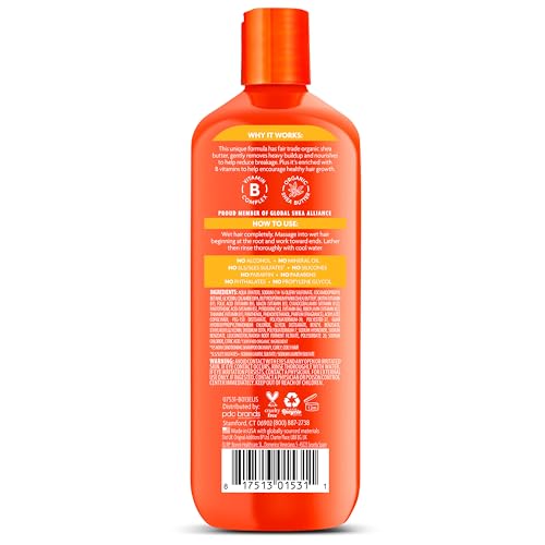 Cantu Sulfate-Free Cleansing Cream Shampoo with Shea Butter for Natural Hair, 13.5 oz