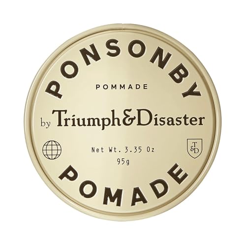 Triumph & Disaster Ponsonby Pomade 3.35oz Medium Hold Hair Wax for Men & Women