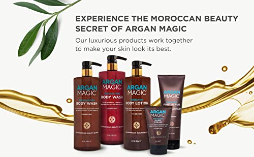 Argan Magic Unscented Hydrating Body Lotion with Argan Oil & Shea Butter - 32 oz