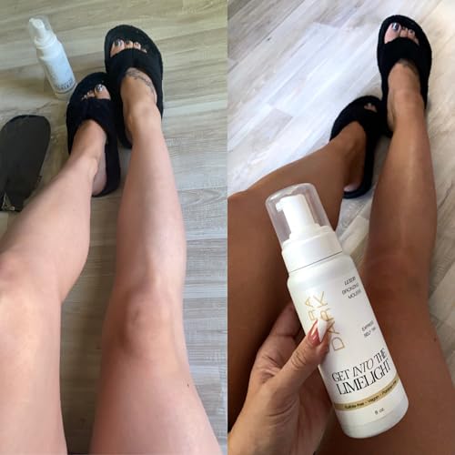 Get Into The Limelight Ultra Dark Self Tanner - Natural Sunless Tanning Mousse, 8 oz