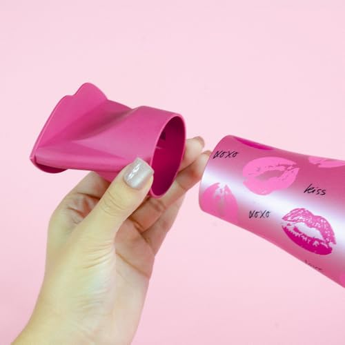 Titanium Hair Dryer with LED Lights & Removable Filter - 3 Speed & Temp Settings