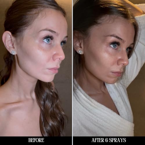 Self Tanner Facial Mist - Alcohol-Free, Hydrating Sunless Tan Spray 2.84 Fl Oz