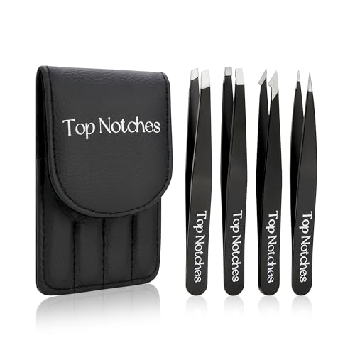 Tweezer Set - High Grade Tweezers For Women And Men, Perfect For Eyebrows Facial Hair Ingrown Hair And Splinter Removal