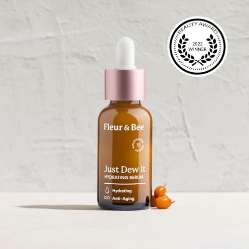 Hydrating Anti-Aging Face Serum with Hyaluronic Acid for Sensitive Dry Skin