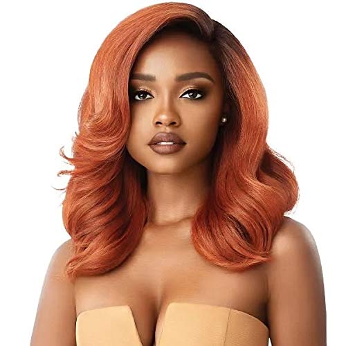 Outre Lace Front Wig Neesha 202 - JET BLACK, Natural & Pre-Plucked