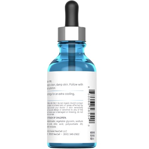 NeoCell Hyaluronic Acid Hydration Serum | 2 fl oz | Hydrating Formula for Face | Advanced Skin Care