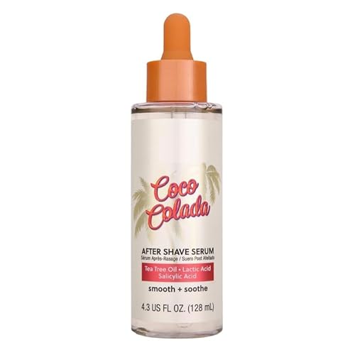 TH Hut Coco Colada Moisturizing Shave Oil, 7.7 fl oz with Coco Colada After Shave Serum, 4.3 fl oz