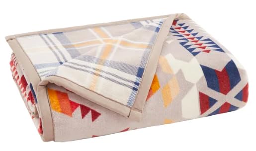 Reversible Plush Throw Blanket 50x70 Inches - Gray Faux Suede Edging