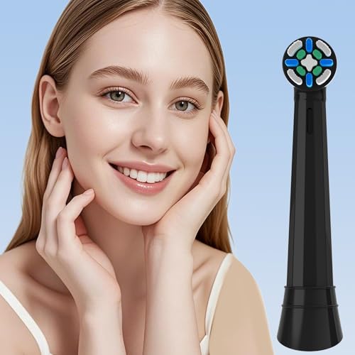 10 Pack Reusable Electric Toothbrush Replacement Heads for Oral B IO Series - Medium Bristles