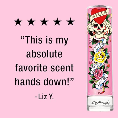 Ed Hardy Women's Eau de Parfum Spray 3.4 fl oz - Vibrant Fruity & Floral Scent