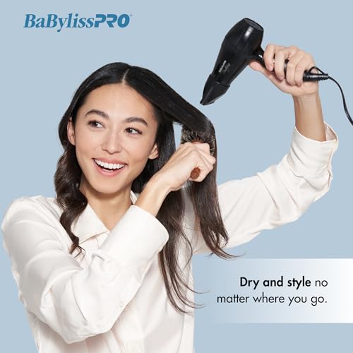 BaBylissPRO Nano Titanium Bambino Compact Travel Hair Dryer - 1 Pack