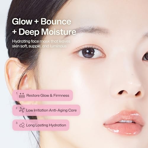 HAPA KRISTIN Collagen Overnight Face Mask for Glass Skin - 4 Pack