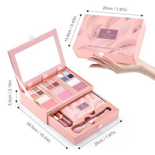 Color Nymph Peach Makeup Kit for Teens & Beginners Travel Set