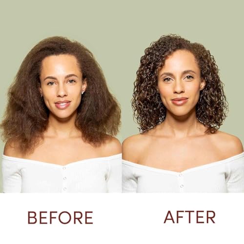 MIZANI True Textures Moisture Replenish Shampoo For Curly Hair - Smooths & Hydrates With Coconut Oil, Sulfate & Paraben-Free
