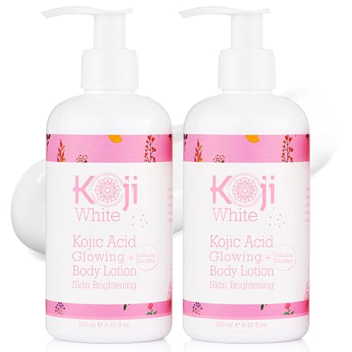 Kojic Acid & Collagen Body Lotion for Brightening & Radiance - 2 Pack