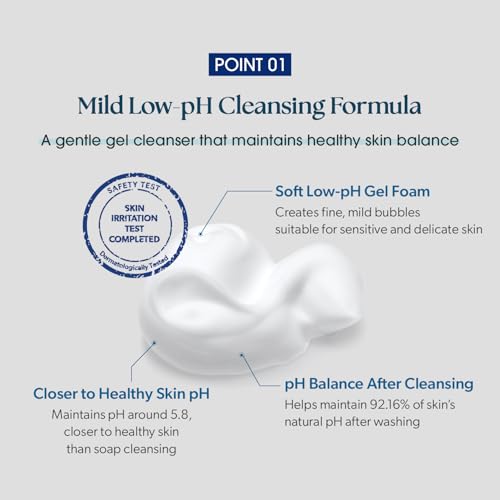 Gentle Foaming Facial Cleanser with Ceramide for Sensitive Skin - 250ml