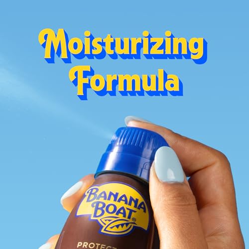 Banana Boat SPF 15 Dry Tanning Oil Spray 6 oz Pack of 3 - Water-Resistant, Argan Oil Formula