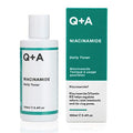 Q+A Niacinamide Daily Toner for Face (100ml), Pore Refining and Hydrating Face Toner with Hyaluronic Acid and Aloe Vera, Fragrance Free Skincare, Helps Calm Redness and Blemishes