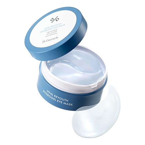 Dr.Ceuracle Hyal Reyouth Hydrogel Eye Mask Patch - Korean Under Eye Patches for Revitalizing, Wrinkle Care, Glowing, Firming Effect (60 Patches)