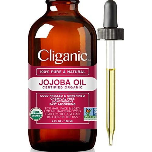Cliganic Face Oil Trio: Vitamin E, Jojoba, Rosehip Oil