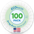 EcoEarth Spring Breeze Hotel Soap Bars - 1 oz, Pack of 100 - Travel & Guest Hospitality