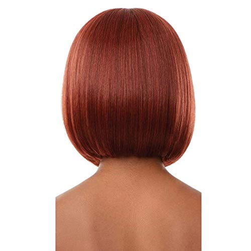 Outre Synthetic EveryWear Lace Front Wig - Jet Black, Easy Style, Heat Safe