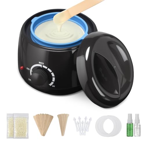 Mini Waxing Kit for Women - Unscented, 250ml Compact Single-Person Use