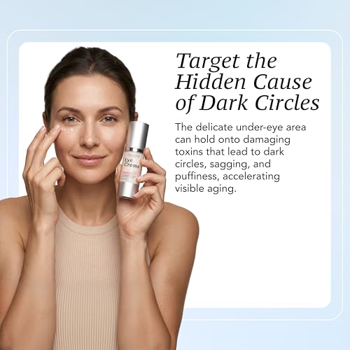 Peaches Skin Care Vegan Eye Cream with Peptides & Co-Q10 - 1 oz