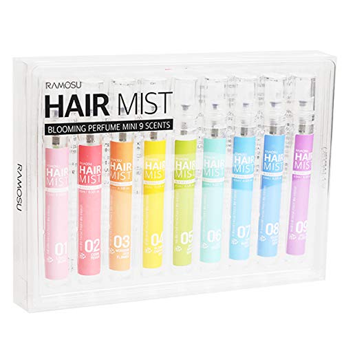 [RAMOSU] Hair Mist Blooming Perfume Mini 9 Scents | 9.5ml * 9ea