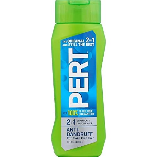 Pert Anti-Dandruff 2 in 1 Shampoo and Conditioner - Advanced Shampoo Conditioner with 2 Percent Salicylic Acid - Dandruff Shampoo with Zinc - 13.5 oz