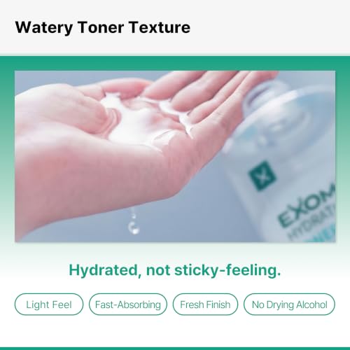 Hydrating Toner for Face with Exosomes & Peptides - Lightweight Moisturizer & Skin Prep - 150ml