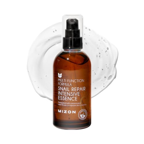 MIZON Snail Repair Intensive Essence 3.38 fl oz - Hydrating Skin Care for Wrinkle & Pore Tightening