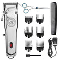 Cordless Professional Hair Clippers Kit for Men with 13 Attachments and LED Display