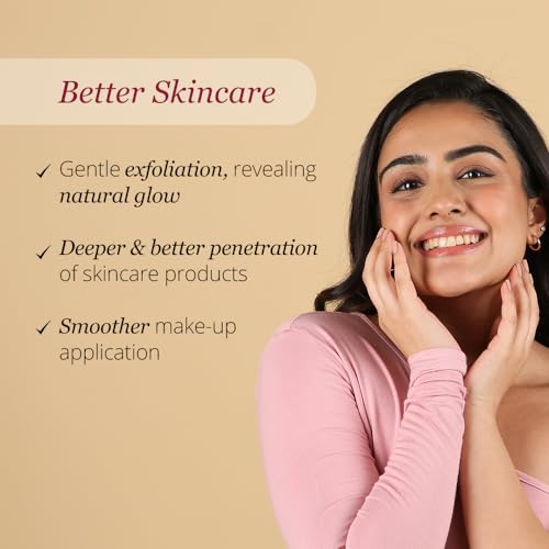 Carmesi Facial Razor for Women | Painless & Precision Face Hair Removal | for Peach Fuzz, Eyebrow, Chin & Upper Lip | Gentle Exfoliation & Smoother Skin | (3 Count)