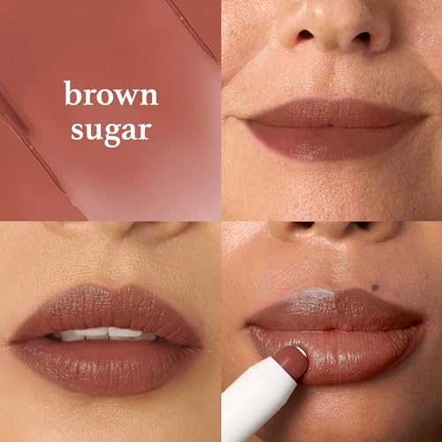 Julep It¡¯s Balm Moisturizing Lip Color Trio ? Brandy Wine, Brown Sugar, Almond Nude ? Hydrating Lip Crayon Set ? Vegan & Cruelty-Free