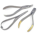 Orthodontic Instrument Tool Set - Hard Wire Cutter, Pliers & Elastomeric Placer - Variation of THIS listing