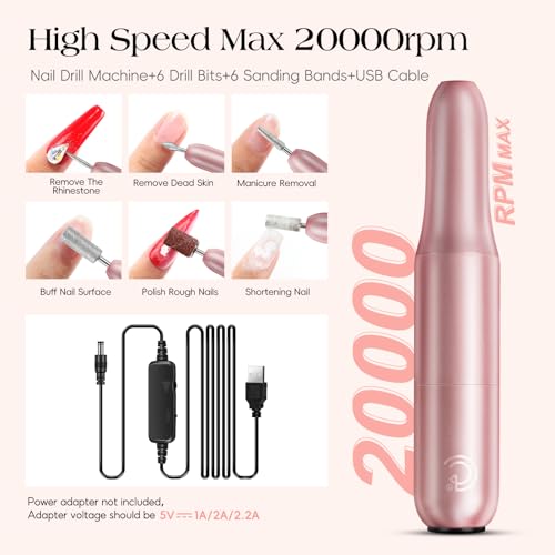 Poly Nail Gel Extension Kit with UV Light & Drill - 15 Colors, Starter Set (16ml)