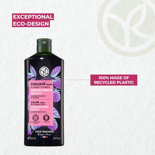 Sulfate-Free Hair Shampoo for Blonde & White Hair with Raspberry Vinegar 300ml