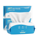 Face Towels, Disposable Biodegradable Clean Facial Towelette for Sensitive Skin, Lint- free Face Cloths for Makeup Remover, Ultra Soft Dry Wipes, Skincare Women Cleansing 240 Count (3 Packs)