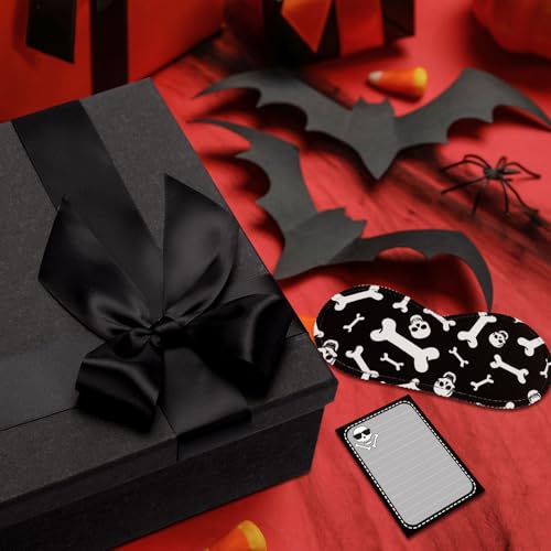 Wonderjune 14 Set Christmas Skeleton Gift Gothic Gifts for Boy Boo Basket Stuffers - Skeleton Spooky Gothic Gifts Xmas Party Box Basket for Kids Teens Man Mom Friend Sister