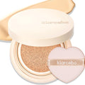 KLARCEBO New Heart Cica Cushion Foundation ? Lightweight K-Beauty Cushion Compact with Centella Asiatica, Natural Coverage, Long-Lasting, Non-Caking, Moisturizing Makeup with Elastic Puff
