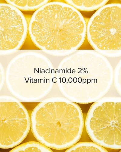 Niacinamide Vitamin C Daily Sheet Mask Set - 30 Sheets with Tweezers - Brightening & Hydrating