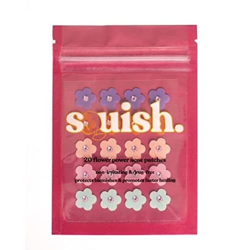 flower power acne patches