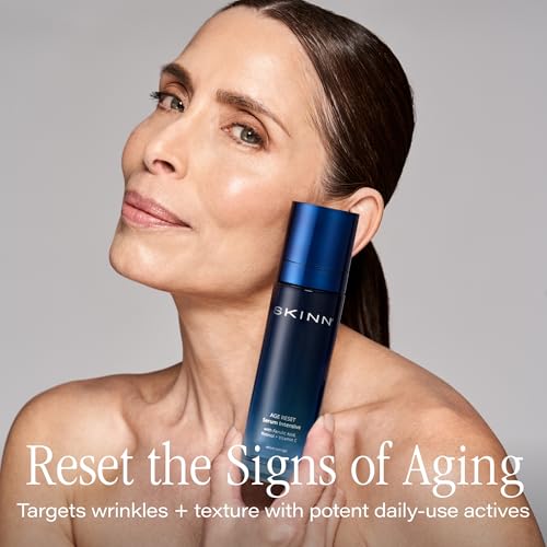 SKINN Age Reset Serum Intensive - Deep Wrinkle Facial Treatment with Retinol & Vitamin C