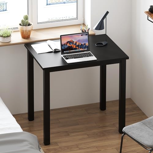 Small Computer Desk 31.5x23.6 Inch Gaming Desk Black - Compact Home Office