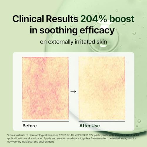 Green Flavonoid Toner Pads for Sensitive Skin - 90 pcs. | Soothing & Hydrating Facial Pads