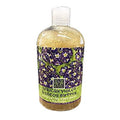 Birsppy Greenwich Bay Exfoliating Body Wash, Enriched with Shea Butter, Blended with Loofah and Apricot Seed 16 oz (African Violet)