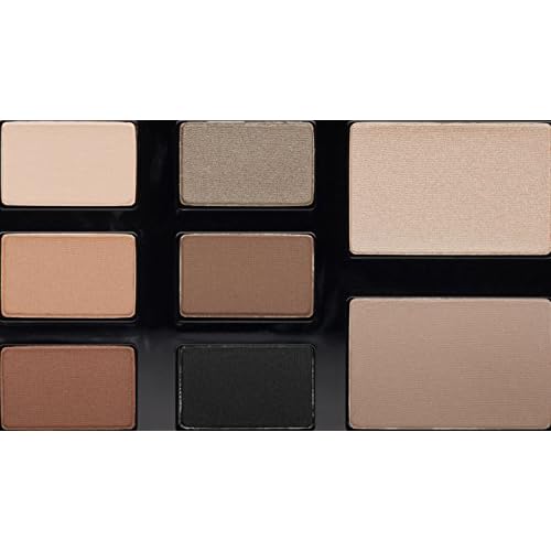 Glo Skin Beauty Shadow Palette | Eight Vibrant Mattes and Metallic Eye Shadows, (Elemental Eye)